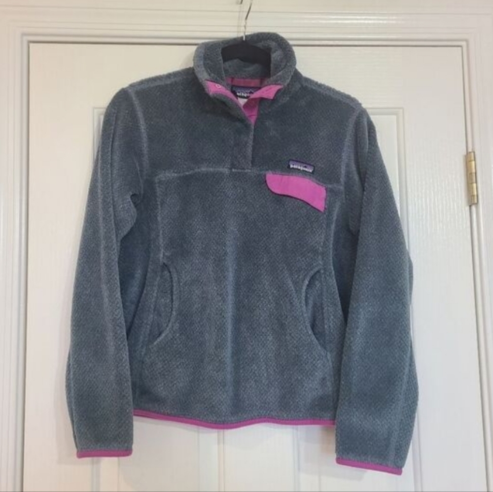 Patagonia Snap T Lightweight Synchilla Fleece Pullover Sweatshirt Size Small